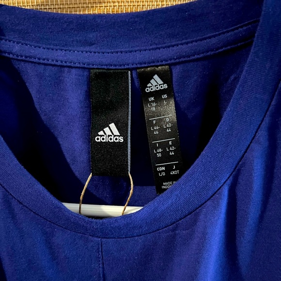 *See description* NEW Blue Adidas Tank Top! - Picture 5 of 5